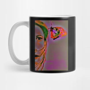 Butterfly Girl Mug